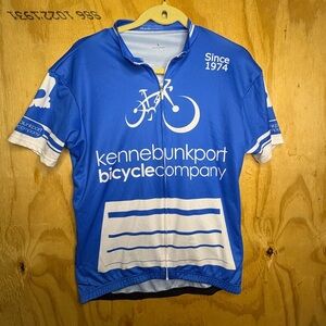 Blue Kennebunkport Bicycle Company Cycling Jersey